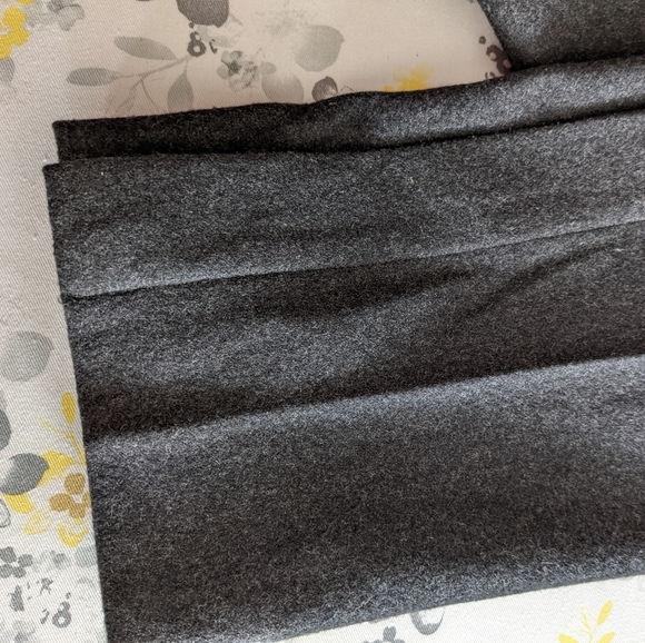 PRADA | charcoal grey wool lined trousers with pockets and ankle zipper detail - Picture 10 of 16